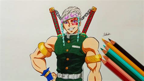 How To Draw Tengen Uzui