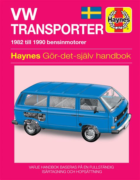 VW Transporter 1982 1990 Haynes Repair Manual Svenske Utgava