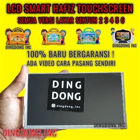 layar lcd touchscreen smart hafiz version       guaranteed
