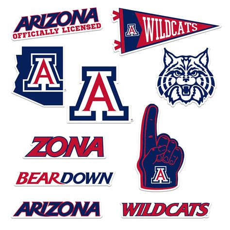 University Of Arizona Wildcats NCAA University Arizona Wildcats Steel