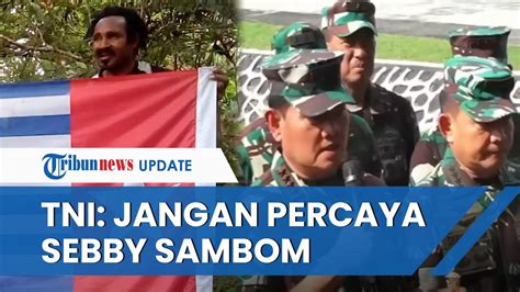 Sosok Sebby Sambom Jubir TPNPB OPM Yang Diklaim Penyebar Berita Bohong