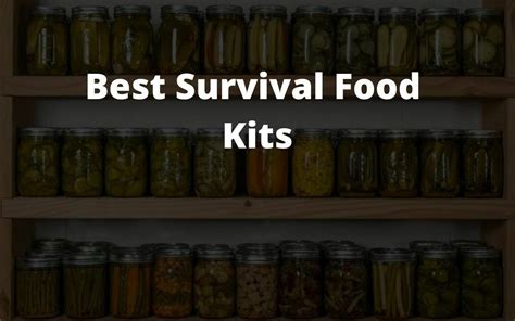 Best Survival Food Kits Reviews