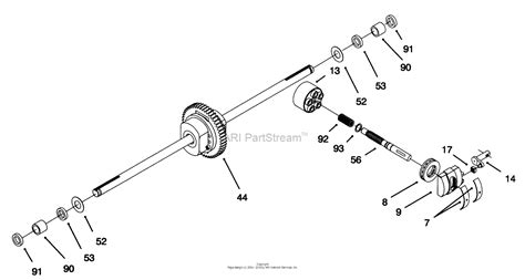 Toro 71192 15 44hxl Lawn Tractor 1995 Sn 5900001 5999999 Parts Diagram For Hydro Transaxle