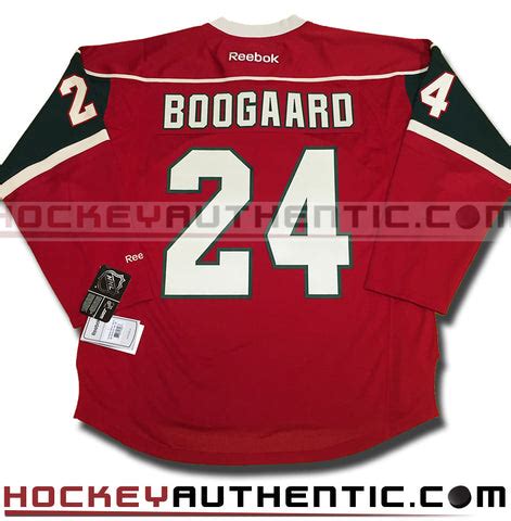 Derek Boogaard Minnesota Wild home Reebok jersey | Hockey Authentic