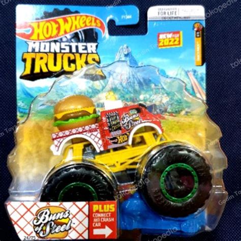 Jual Monster Trucks Buns Of Steel Hot Wheels Monster Truck Hotwheels Kota Tangerang Godin