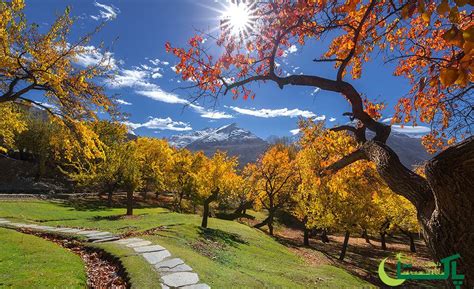 autumn  hunza valley