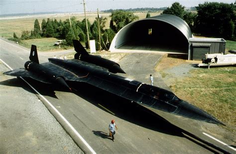 Sr 71 Blackbird At Dulles Storage Facility National Air And Space Museum