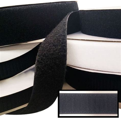 In In In In In Black Sew On Hook And Loop Tape Set Etsy