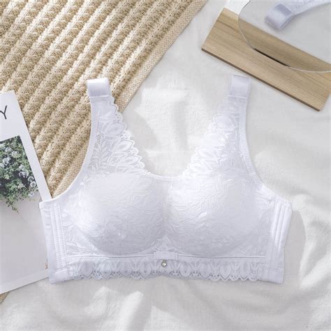 Summer Savings Clearance Tagold Womens Plus Size Bra Womens Solid Lace Lingerie Bras Plus