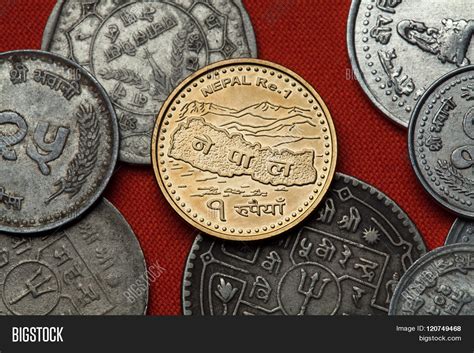 Coins Nepal. Map Nepal Image & Photo (Free Trial) | Bigstock