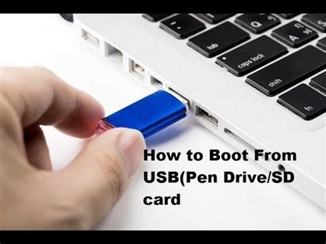 How To Set Your Bios To Boot From Usb Pendrive Boot From Usb Flash