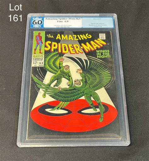 Amazing Spiderman 63 Pgx 60 Cream Auction