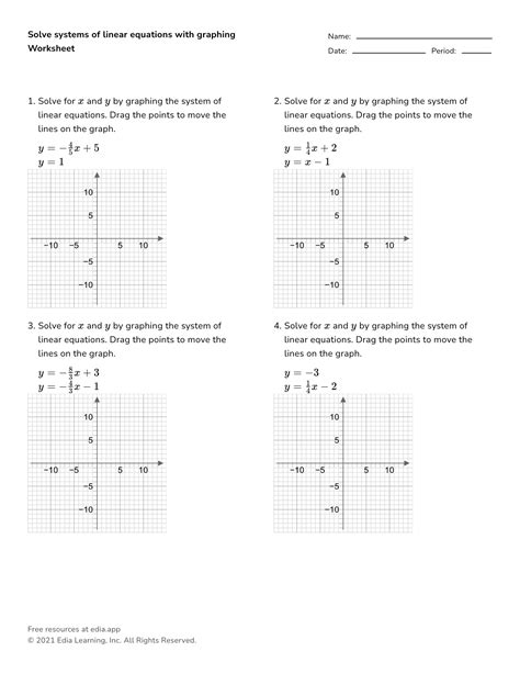 Graphing Linear Equations Worksheet Atelier Yuwa Ciao Jp