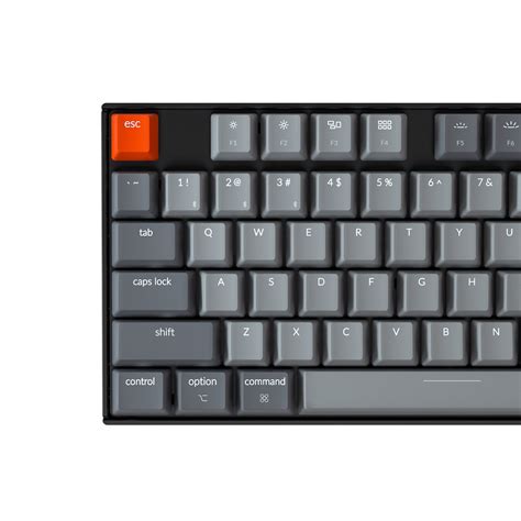 Keychron K Hot Swappable Tkl Gateron Red Switch White Led