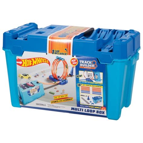 Hot Wheels Track Builder Multi Loop Box Hot Wheels Tracks And Playsets Uk