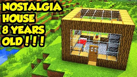 Minecraft Pure Nostalgia House Tutorial How To Build Youtube