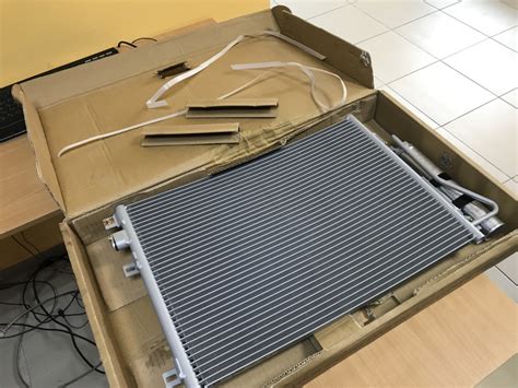 Замена радиатора кондиционера Nissens — Renault Clio Symbol, 1,4 л ...