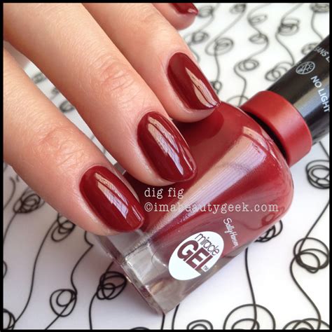 SALLY HANSEN MIRACLE GEL SWATCHES: OH YES INDEED, ALL 47 SWATCHES ...