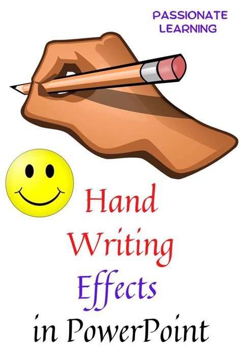 How To Create Beautiful Handwriting Text Effects In Powerpoint