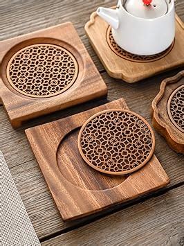 Amazon Premium Walnut Wood Trivet For Hot Pots And Pans X X Heat Resistant