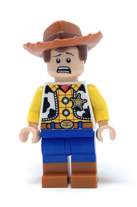 Woody (Scared Face) - LEGO Disney Pixar Toy Story 4 Minifigure Lego ...