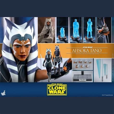 Hot Toys Star Wars Ahsoka Tano Clone Wars Hobbies Toys Toys Games On Carousell