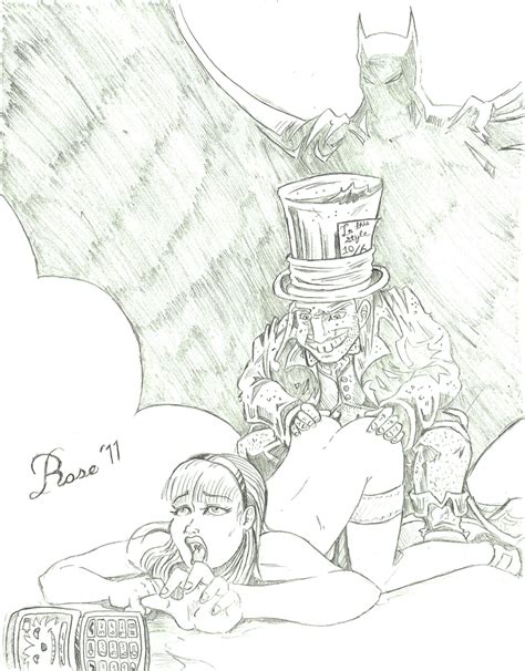 Batman And Mad Hatter By Rosenrot Hentai Foundry