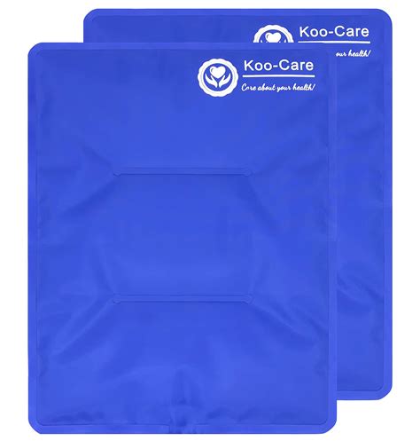 Snapklik Koo Care Large Flexible Gel Ice Pack For Injuries Reusable Hot Cold Compress