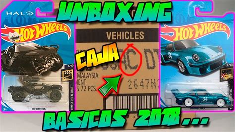 Unboxing Caja Case C Hot Wheels B Sicos Youtube
