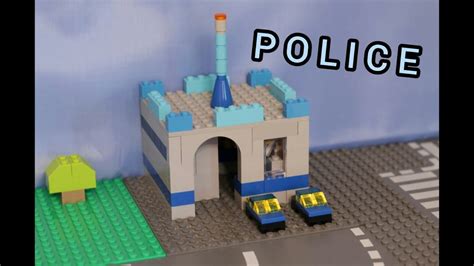 Мини-Полицейский Участок из ЛЕГО | Mini LEGO Police Station (Tutorial ...