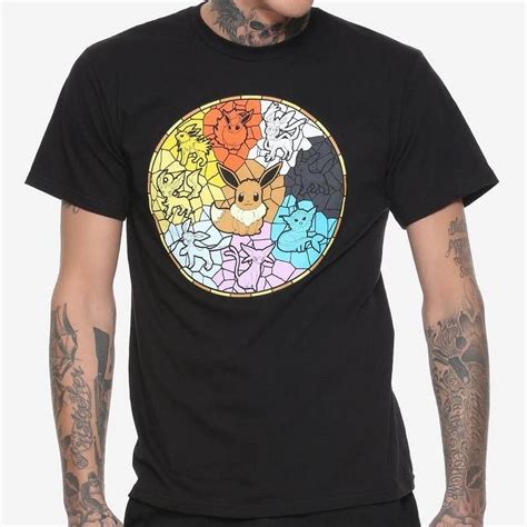 Hot Topic Pokemon Eevee Evolutions Stained Glass Depop