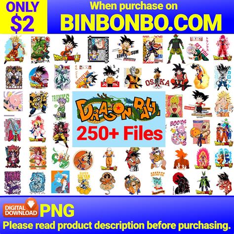 Dragonball Bundle Png Goku Png Vegeta Png Gohan Dragonball