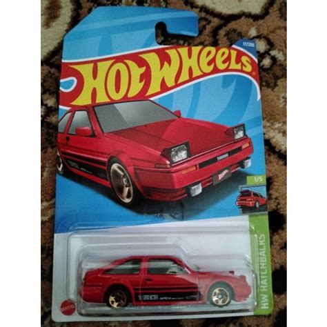 Hot Wheels Toyota Ae Sprinter Trueno Shopee Malaysia