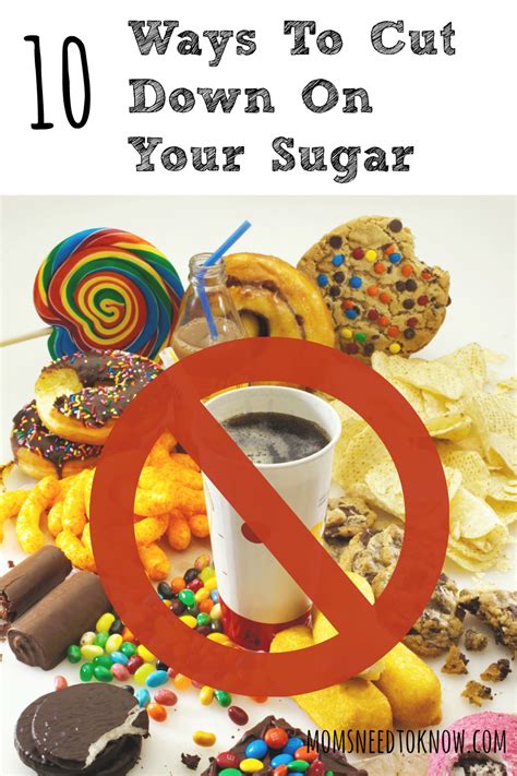 10 Ways To Cut Down On Your Sugar Moms Need To Know