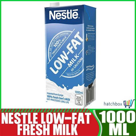 Nestle Low Fat Fresh Milk Ml Shopee Philippines