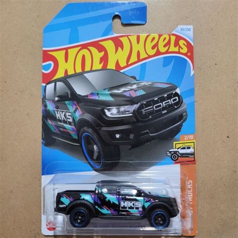 Jual Hot Wheels Ford Ranger Raptor Hw Hot Trucks Black Hks Shopee Indonesia