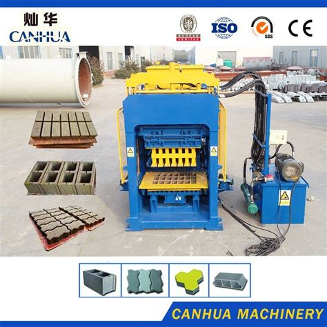 Qt Concrete Cement Flyash Solid Porous Hollow Block Paving Machine