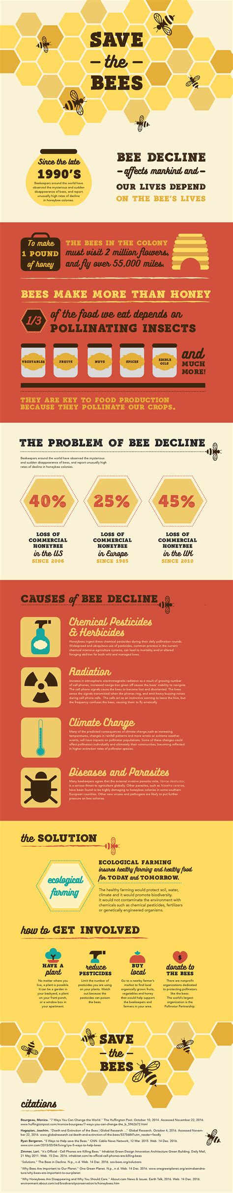 Save The Bees Behance