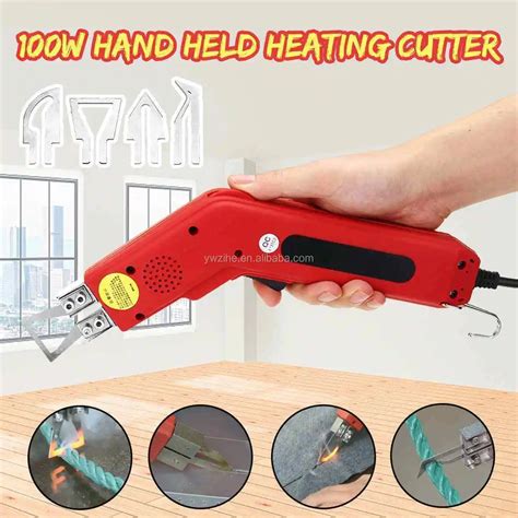 100W Hand Hold Heating Knife Cutter Hot Fabric Cutting Tool
