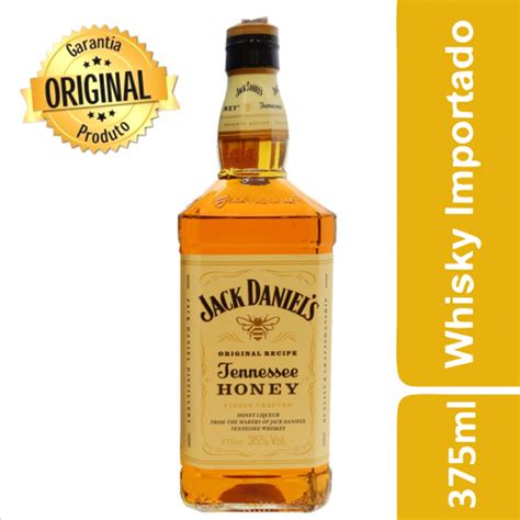 Kit Whisky Jack Daniels Honey Copo Vidro Dosador Em Promo O