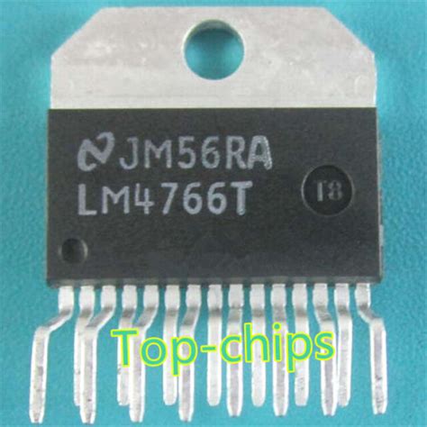 1PCS LM4766T LM4766 Dual 40W Audio Power Amplifier with Mute ZIP15 | eBay