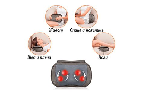 Массажная подушка для шеи - купить в Израиле | "Доктор Плюс"
