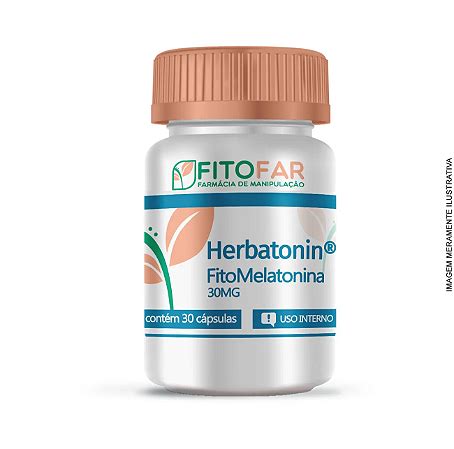 Fitomelatonina Herbatonin Melatonina vegetal 30 cápsulas Fitofar