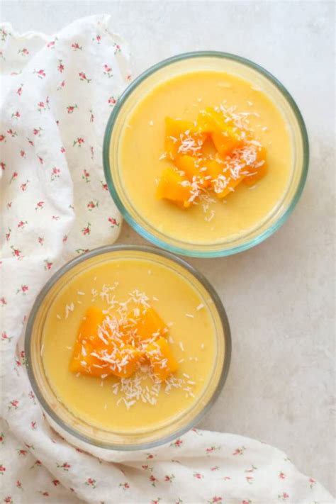 Coconut Mango Pudding Mj And Hungryman