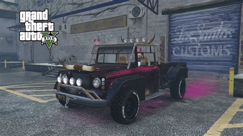 GTA 5 Ultimate Trevor S Truck Customization Canis Bodhi Truck