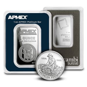 Platinum Bars | Platinum Bullion | APMEX®