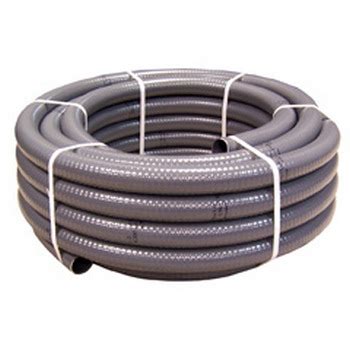 Pool-Plus | Grey PVC flexible hose Cepexflex 50mm – 25 Meters