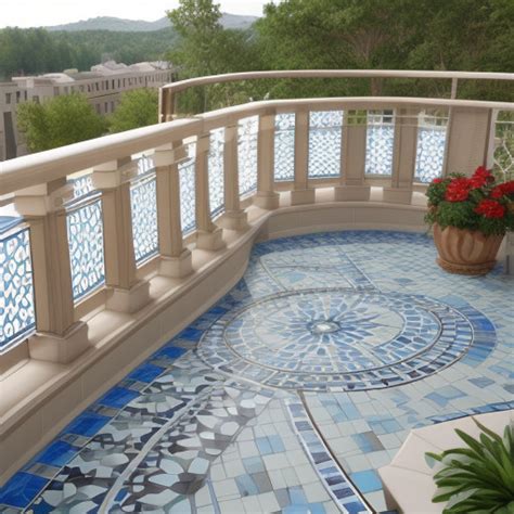 balcony tile design  home trends types