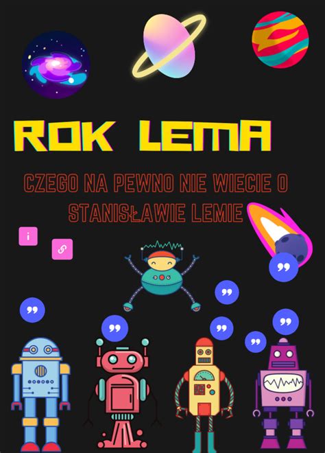 Czego Na Pewno Nie Wiecie O Stanis Awie Lemie