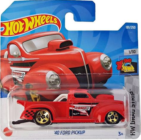 Игрушечная машинка Hot Wheels 40 Ford Pickup Red базовая коллекция 2022 г 181 250 купить с